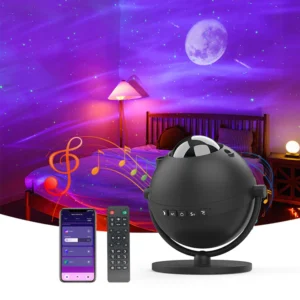 Aurora Lights Star and Moon Projector with Bluetooth and App Control