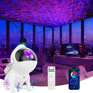 Star Projector Night Light – Space Dog Galaxy Projector