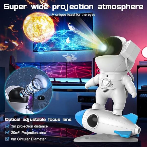 Astronaut 4K Galaxy Projector with 13 Discs - Image 7