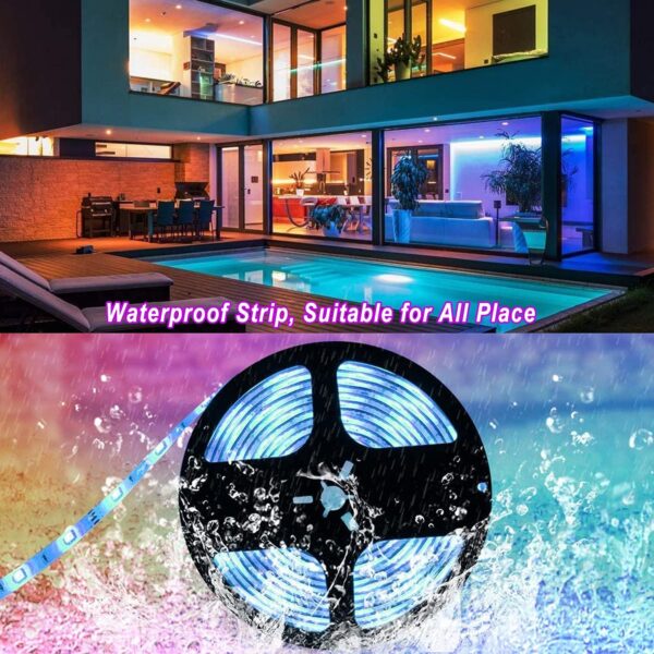 LED Strip Lights 5m – Bluetooth, Music Sync, Remote - Image 4