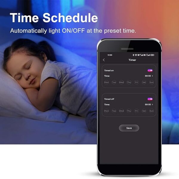 Sunset Color‑Changing Projector LED Lamp with App Control - Image 8