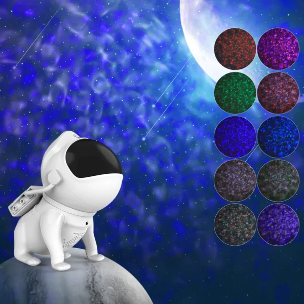 Star Projector Night Light – Space Dog Galaxy Projector - Image 4