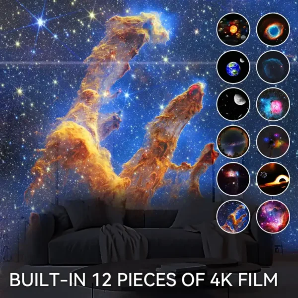 Astronaut 4K Galaxy Projector with 13 Discs - Image 2