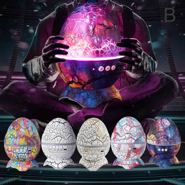 Dinosaur Egg Star Projector with BT Music Speaker - Image 6