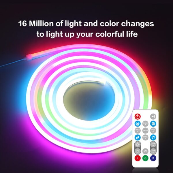 Wifi Sync Music Smart Lighting Rgb Magic Color Waterproof Neon Led Strip Flex - Image 6