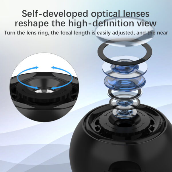 Portable Galaxy Astronomy Rotating Projector (360°) - Image 4