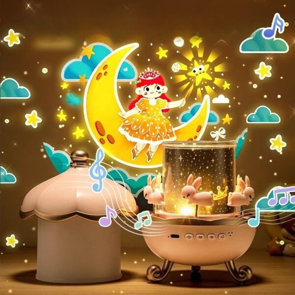 Bunny House Projection Lamp with Bluetooth Speaker - Image 5