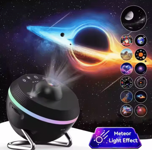 Meteor Galaxy Projector – 13‑in‑1 Planetarium Night Light