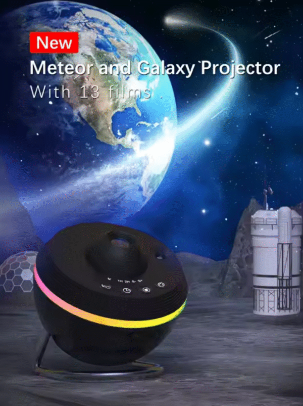 Meteor Galaxy Projector – 13‑in‑1 Planetarium Night Light - Image 2