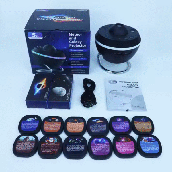 Meteor Galaxy Projector – 13‑in‑1 Planetarium Night Light - Image 6